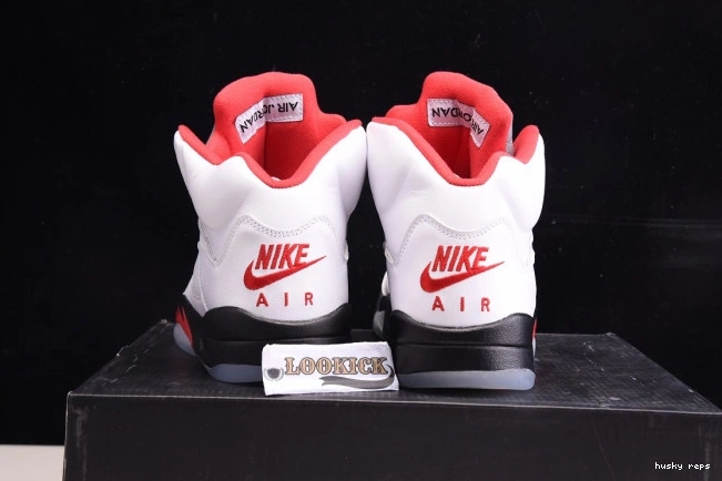 Cheap Husky Fire Silver (2020) Retro Jordan Red Air Tongue 5 DA1911-102 0711